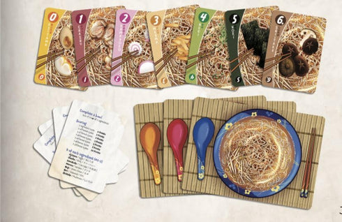 Japanime Games Ramen! Ramen! Board Game