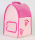 Unipak SFS Gift Bundle - 12" Plush Pink Dog House with 5 Stuffed Animal Dogs & 5 Mini Puppy Figures