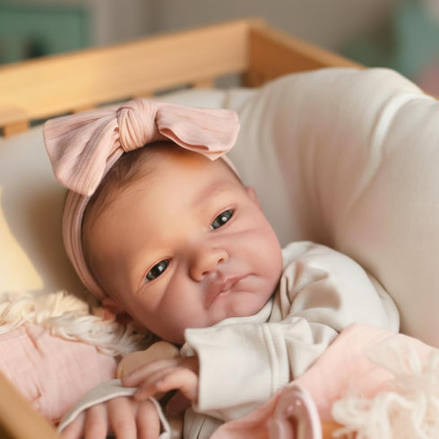 20 Inch 3+ WOOROY Realistic Reborn Baby Dolls - Lifelike Newborn Baby Doll Girl Real Life Baby Dolls with Weighted Soft