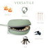 Silicone Pacifier Holder Case, Silicone Pacifiers Storage Case for Newborn, BPA-Free Portable Travel Pacifier Pouch