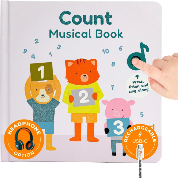 Cali's Books Number Book for Toddlers 1-3 - Learn to Count 1