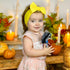Handmade Cotton Baby Girl Headbands with Bows, Infant & Toddler Hair Accessories