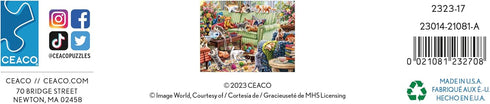 500 Ceaco - Paws Gone Wild - Kitty Chaos - Piece Jigsaw Puzzle