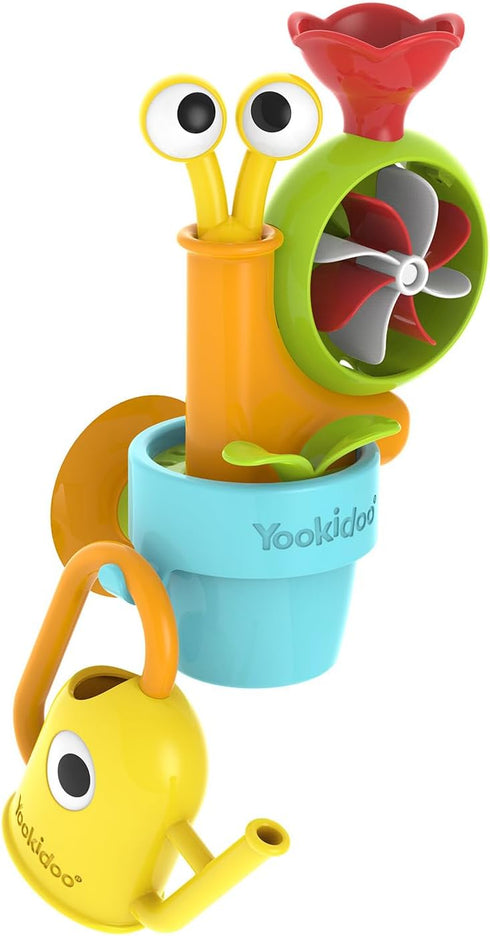 1-3) Set Yookidoo Toddler Baby Bath Toy (Ages Pop-up Snail Sprinkler - Garden Adventure with Watering Can (Mold Free)
