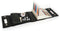 Three by Three jOTBLOCK Portable Stacked Paper Game Set: 6 Game Pads, 6 Color Markers, Mini Playing Cards, 6 Dice in