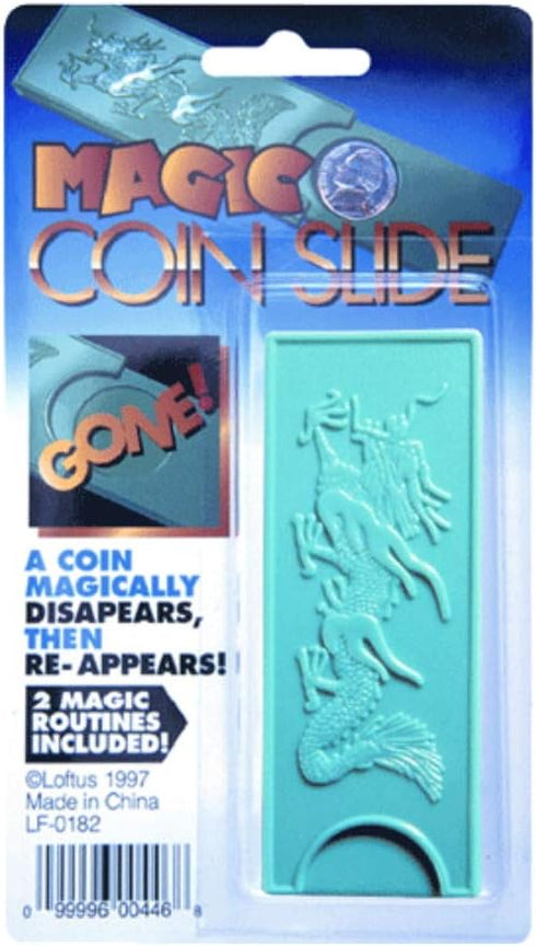 Loftus International Coin Slide Magic Trick for Entertaining Performances