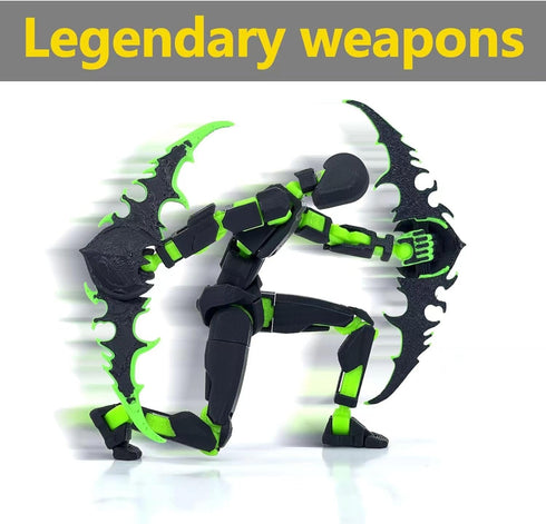 WKSBBTS 5Pack 13 T13 Set, Dummy 13 13 13 3D Titan Action Figure Assembled, Action Figure Action Figures, Nova Robot