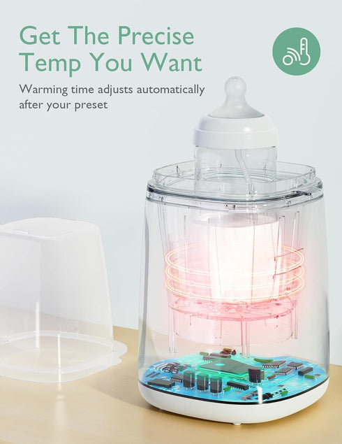 Momcozy Set Momcozy Portable Bottle Brush & Bottle Warmer