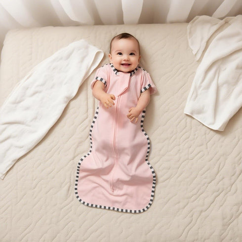 Blackleaf baby Infants,2-Piece Set Baby Swaddle Blanket for Newborns and Infant Pajamas,Bidirectional Zipper,Easy