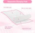 Cabaubl 100 Pack 13 x18 Disposable Changing Pads, in Baby Incontinence Changing Pads,Super Absorbent Disposable