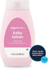 13.6 Oz (Pack 1) Amazon Basics Baby Lotion, Mild & Gentle, Hypoallergenic, Paraben Free, Phthalate Free, Dye Free