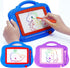 Magnetic Drawing Board for Toddlers, 2 Pack Travel Size Color Sketch Graffiti Board Educational Learning Toy