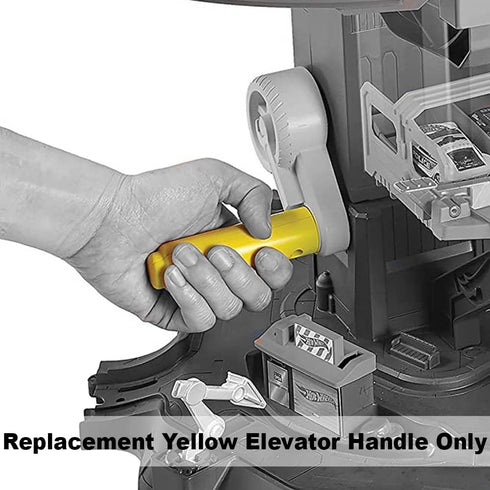 Hot Wheels City Ultimate Garage Playset Replacement Part - GJL14 Yellow Elevator Handle