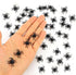 50 PCS Plastic Spiders, Realistic Mini Halloween Decorations, Educational Learning Toys for Party Supplies