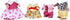 E-TING Family Set, Sweet Mother-Daughter & Father-Son Dress Up Set for 3-Inch and 2.25-inch Figure Town Series