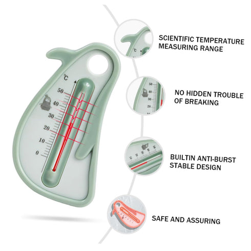 LIFKOME Penguin Bath Thermometer - Fun Water Measurement Tool for Kids