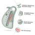 LIFKOME Penguin Bath Thermometer - Fun Water Measurement Tool for Kids