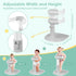 dorabaliy 6-36 Baby Shower Standing Support with Anti-Slip Base and Shower Head Holder, Adjustable Height/Width Baby