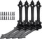 Corner Protector, 4 Inches Furniture Corner Guards, Metal Bracket Embellishments for Home Edge Corner Hardware