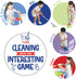 Play22 Set 12 Set Set Kids Cleaning Piece - Toy Cleaning Includes Broom, Mop, Brush, Dust Pan, Duster, Sponge, Clothes