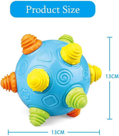 YMDLY Toys Toddler's Music Dancing Shake Ball - Move, Crawl, Bounce, Sensory Learning for Kids and Babies, Fun Gift