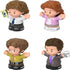 Little People Collector The Office US TV Show, Special Edition Set for Adults & Fans, 4 Figures in Display Package