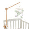 Moyii Wooden Baby Mobile Arm for Crib Adjustable Beech Wood Mobile Holder, Foldable
