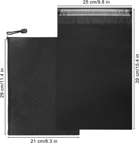 pack 200,Black 9.84 13.78inches 2pcs Incontinence Pad Disposal Bags of Adult Diaper Disposal Bags x Opaque Disposable