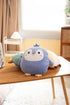Soft Purple Penguin Plush Hugging Pillow - Cute 12 Inch Stuffed Animal for Birthday, Valentine, Christmas Gifts