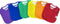 Isabeli Organic Cotton Toddler Drool Bibs for Boys and Girls