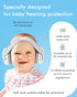 25dB 0-36 Baby Ear Muffs Noise Protection, Noise Cancelling Headphones for Infants Toddlers Months Airplane Travel
