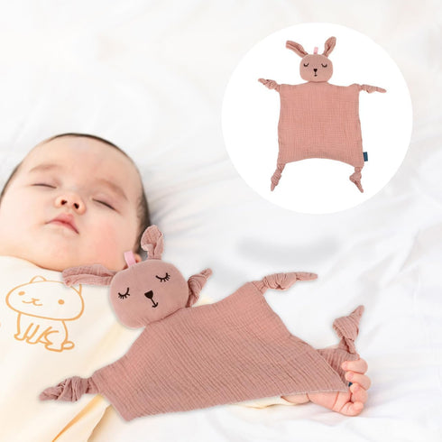 Soothing Cartoon Animal Towel Doll for Newborns - Perfect for Comfort