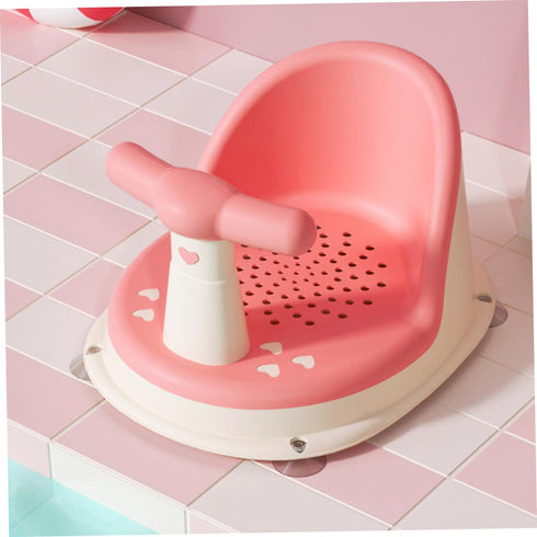 Beaupretty Bath Chair with Suction Cups Stable Non-Slip Bathtub Seat Sit-up Support Backrest for Boys and Safe Bath