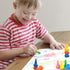 LECAMEBOR 12 Finger Crayons for Toddlers, Non-Toxic Crayon for Kids Washable Palm-Grip Crayons Colors Paint Crayon