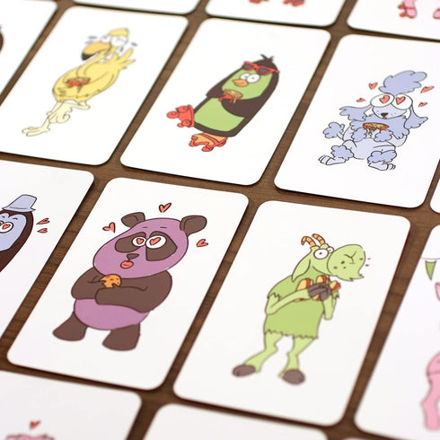 USAOPOLY Mish Match - Fast Paced Party Card Game for 2-8 Players, Ages 8+