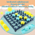 Bounce Ball Game for Family, Adults, Teens & Children with 9 Cards, 16 Balls, and 1 Game Grid - Perfect Holiday Toy