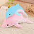 100cm/39.37inch) Kekeso Giant Dolphin Plush Toy, Soft Whale Hugging Pillow Stuffed Dolphin Pillow for Children Girls