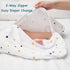 Sleep Sack 3-Pack, 100% Organic Cotton Wearable Blanket, 0.5 TOG Toddler Sleeping Bag, 2-Way Zipper