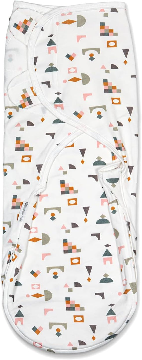 Infant Baby Swaddle Blanket - Safe Infant Sleep Zip Swaddle (ToyBlock Print Sleepsack 1PACK)
