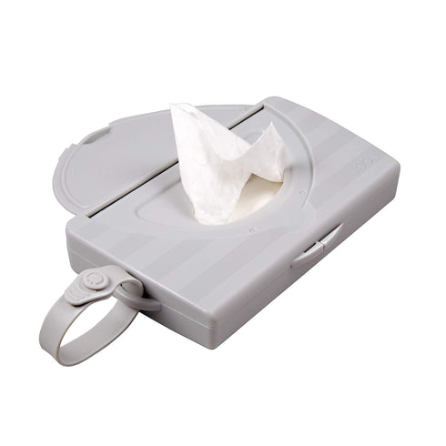 Set 2 Ubbi On-the-Go Baby Wipes Dispenser, Portable Wipes Container for Travel, Diaper Bag Accessory Must Have