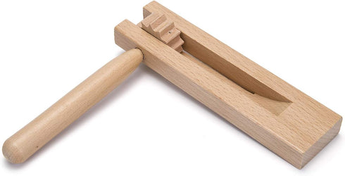 Traditional Matraca Toy, Wooden Spinning Rattle Ratchet Noise Maker for Games, Parties, and Sports