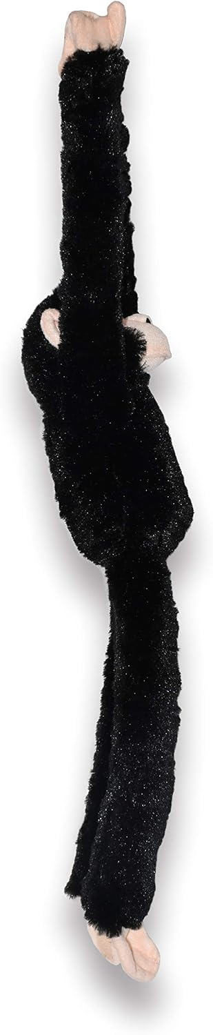 20 Inches Wild Republic Chimpanzee Plush, Monkey Stuffed Animal, Plush Toy, Gifts for Kids, Hanging , Black