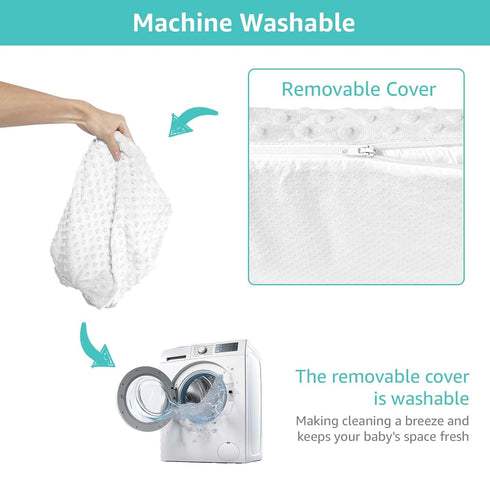 YENING 23 13 Small Changing Pad Mini x with Washable Cover Waterproof Baby Diaper Changing Pad for Dresser Table Pad
