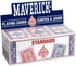 Maverick Playing Cards - Standard Index, Red and Blue - 12 Pack