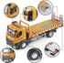 3+ Tow Truck Toys for Boys Metal Diecast Tow Trucks Model,Construction Truck Car with Simulated Sounds and Lights,Flat