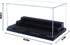 Minifigure Display Case for Action Figures, Dustproof Acrylic Box with 3 Movable Steps for Collection Models