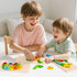 YySiRui 9 3-5 3-5 Pieces Montessori Wooden Puzzles for Toddlers - Jigsaw Puzzles in Gift Box, Educational Learning Toys