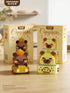Sacblirr Set Sandwich Hot Dog Cute Capybara Baking Bread Series Mini Building Toy Kawaii Animals Micro Adorable Pet
