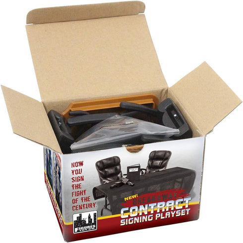 Playset Breakable Contract Signing for Wrestling Action Figures