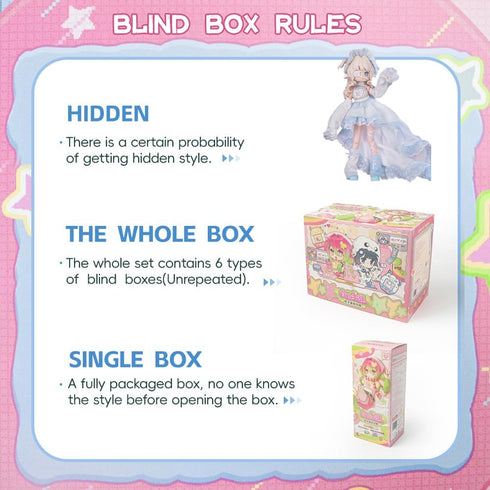 1/12 New Electronic Cute Pet Series Blind Box Mystery Box Action Collectable Anime Figure Model Gift BJD Doll Toys,No